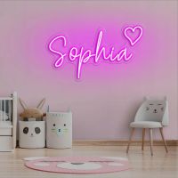 Custom Name Neon Sign Kid Room neon lights Home Wall Decor,wedding neon sign Baby Birthday Party Gift Christmas Sign