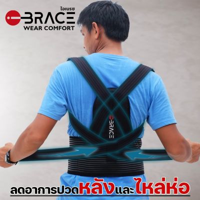 🔥เสื้อพยุงหลัง 🇺🇸 iBrace Back Posture Corrector รุ่น Posture Lock Back Support หลังค่อม เข็มขัดพยุงหลัง เข็มขัดยกของ