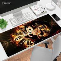 Tokisaki Kurumi อะนิเมะ Dating Live Mouse Pad คอมพิวเตอร์ Kawaii โต๊ะทำงาน Pad แล็ปท็อปยางธรรมชาติ Soft Mouse Pad ล็อคขอบ