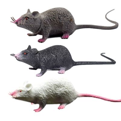 【CC】 Fake Small Rat Lifelike Prop Scary Trick Prank Horror Practical Jokes