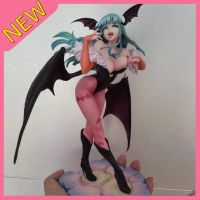 ZZOOI 23CM Vampireed Hunter Morrigan Aensland Felicia Anime Action Figure Darkstalkers Bishoujo Collection Figurine Halloween Toy Gift