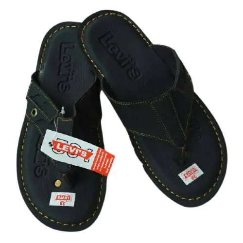 slippers Bigsale Men's Genuine Leather Flip Flops levi's Sandals Men levis  Flip Flops Men Women | Lazada PH