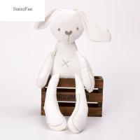 SUNNYFAN ของขวัญน่ารักสำหรับเด็กตุ๊กตาลูกกระต่ายตุ๊กตาของเล่นการ์ตูนกระต่ายนุ่มของเล่นตุ๊กตาตุ๊กตาลูกกระต่ายตุ๊กตาผ้ากำมะหยี่ของขวัญคริสต์มาส Boneka Mainan