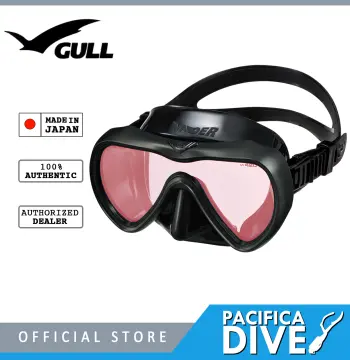 GULL, Mantis Lv Mask, Black Silicone, Olive Drab Rubber Coated Frame