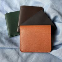 Mens Ultra-thin Mini Wallet Leather Minimalist Design Short Money Bag Cowhide Male Card Holders Slim Casual Soft Purse