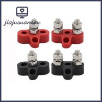 JIAJUSUANSOU ขั้วต่อบาร์ M8 M6ขั้วแบตเตอรี่ขั้วแบตเตอรี่12V/24V ขั้วต่อสำหรับงานหนักทนทานต่องานหนักการกระจายพลังงานรถรถบรรทุก RV เรือ