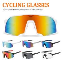 HOT★UV400 MTB จักรยานแว่นตาเลนส์โพลาไรซ์เลนส์ผู้ชายผู้หญิง Windproof จักรยานแว่นตากันแดดกีฬากลางแจ้งแว่นตาแว่นตาขี่จักรยาน