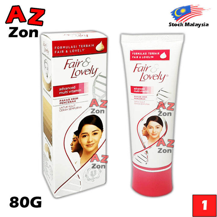 Fair Lovely Advanced Multi Vitamin 80g Pakar Krim Pencerah Fair