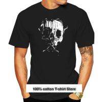 Sullen Art Collectivecamiseta Negra Entintada Para Hombre Tatuaje De Calavera Escrito Nwt Gildan