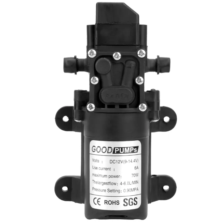 Micro Diaphragm Water Pump DC 12V 70W 