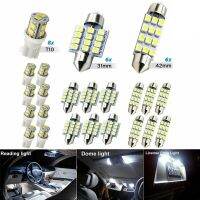 20 Pcs 6000K 10W Auto Car Interior LED Light Bulbs Kit License Plate Mixed Lamp Dome Light Parking Trunk Lamp Ultra Bright Bulbs  LEDs  HIDs