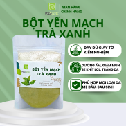 HCMBột Yến Mạch Trà Xanh nguyên Chất HaPu Organic Bột Thiên Nhiên Đắp Mặt