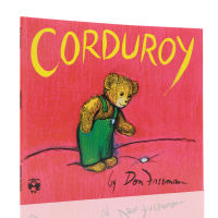 English original genuine picture book corduroy Wang Peiyu stage 3 famous don Freeman paperback young English childrens Enlightenment picture story book 2-3-4-5 years old puffin