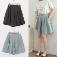 COD SDFERTGRTYTYUYU Shorts Womens Summer New Fat MM Oversized Wide Leg Pants Casual Skort Fashion Big Size Short Pants