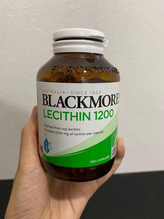 BLACKMORES LECITHIN 1200 CAPS 1200MG 100S Lazada