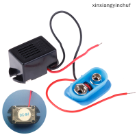 ⚙️[xinxiang] กริ่งแบบ Mechanical 9V พร้อม LED Vibrating Buzzer 22x16x14mm with BATTERY HOLDER