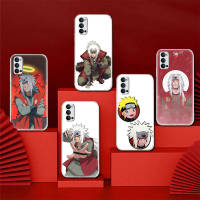 โปร่งใส เคสโทรศัพท์ หรับ Samsung M23 M30S A40S A54 M21 M30 A14 A04S M53 A9 M52 A04 A23 A34 M33 Plus TPU Shock Absorbing ปก lZ-128 Jiraiya Naruto