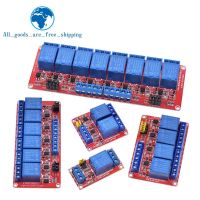 Relay module 1 2 4 6 8 Channel 5V 12V Relay Module Board Shield with Optocoupler Support High and Low Level Trigger for Arduino Cables  Converters