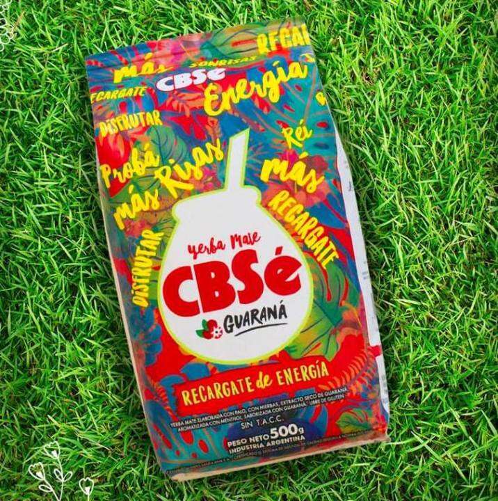 Yerba Mate CBSE (Authentic) Guarana 500g Coffee Alternative Natural