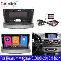 Carmitek 9 Inch Car Radio Fascias For Renault Megane 3/Fluence 2008-2015 MP5 Android Player Panel Dash Frame Cover