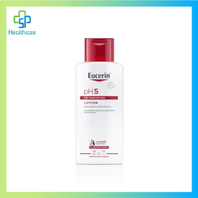 Eucerin ยูเซอริน Eucerin ph5 lotion โลชั่นยูเซอรีน Eucerin pH5 Lotion Sensitive Skin ยูเซอริน พีเอช 5 โลชั่น เซ็นซิทีฟ สกิน โลชั่นบำรุงผิว 250ml