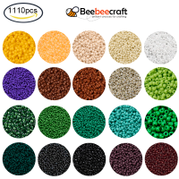 Beebeecraft 1103pcs/10g TOHO Round Beads Japanese Beads (47F) Opaque Frost Mint Green 11/0 2.2mm Hole: 0.8mm