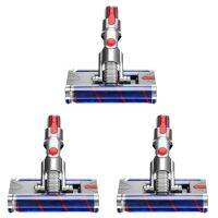 3X Double Soft Roller Head Quick Release Electric Floor Head for Dyson V15 Vacuum Cleaner Parts