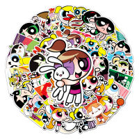 ?พร้อมส่ง?เดอะพาวเวอร์พัฟฟ์เกิลส์ The Powerpuff Girlsลายการ์ตูนอะนิเมะ กันน้ำ สติ๊กเกอร์ ใช้ซ้ำได้ กระโปรงหลังรถ sticker