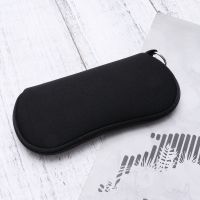 Glasses Case Sunglasses Box Zipper Eyeglassesclippouch Neoprene Soft Eyes Carabiner