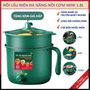 Nồi Điện Đa Năng Cao Cấp, Nồi Lẩu Điện Mini Nồi Cơm Điện Mini Đa Năng