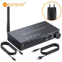 Neoteck ตัวแปลงดิจิทัลเป็นแอนะล็อก192KHz,เครื่องขยายเสียงหูฟังตัวเสียบบลูทูธ V5.0ในตัวตัวรับสัญญาณ DAC พร้อมช่องเสียบ USB ควบคุมเสียงแหลมและเสียงเบส AUX เป็น Analog L/r 3.5มม. แจ็ครองรับ PCM และ LPCM