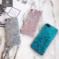 {OLI STUDIO} เคสซิลิโคนแป้งระยิบระยับแบบนิ่มสำหรับ iPhone 14 Plus 13 12 11 Pro Max SE 2020 7 6 6S 8 Plus XS Max XR X ฝาครอบโทรศัพท์แวววาวระยิบระยับ