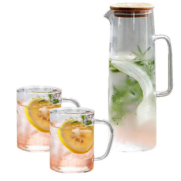 The Home Clear Borosilicate Glass Coffee Cups,LeadFree Drinking