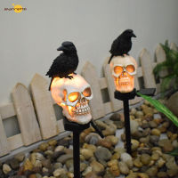 Halloween Outdoor Light Skeleton Ghost Horror Grimace Solar LED Light Party Decoration Outdoor Balcony Holiday Lamp Garden Decor