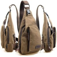 Superior Home Shop Chest bag sports canvas mens bag small bag multi-functional outdoor small shoulder bag