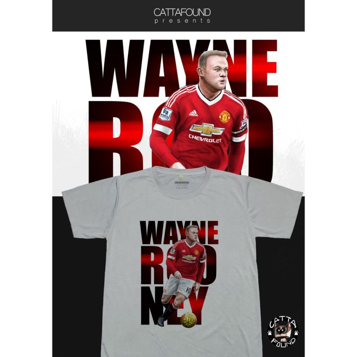 new-เสื้อยืดลายการ์ตูน-แมนเชสเตอร์-ยูไนเต็ด-manchester-united-wayne-rooney