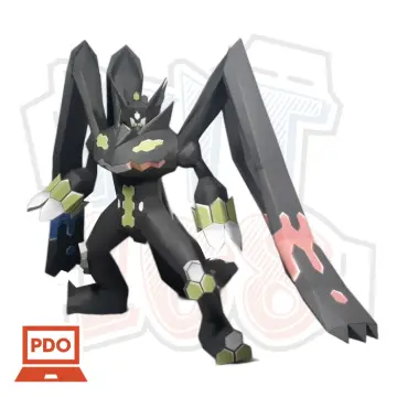 Mua Mô hình giấy Pokemon Zygarde  Tiki