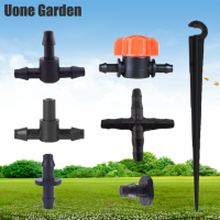 Uone Garden พร้อมส่ง ข้อต่อสายไมโคร 4.7 5.7mm 3ทาง 2ทาง 4ทาง สำหรับต่อหัวพ่นหมอก มินิสปิงเกอร์