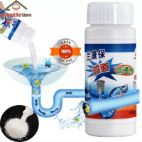 【LovingLife Store】-READY STOCK-Pipe Dredging Agent Drain Cleaner Kitchen Bathroom Floor Drain Toilet Blockage Deodorant Sink Pipe Blocked Drainage Hose Sewer Cleaner ซื้อทันทีเพิ่มลงในรถเข็น