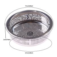 Kitchen Sink Filter Stainless Steel Mesh Sink Strainer Filter Bathroom Sink Strainer Drain Hole Filter Trap Waste Screen