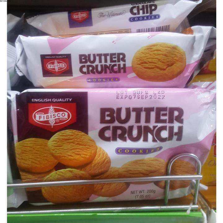 Fast shipping Butter Crunch Cookies Fibisco 200g♭ | Lazada PH