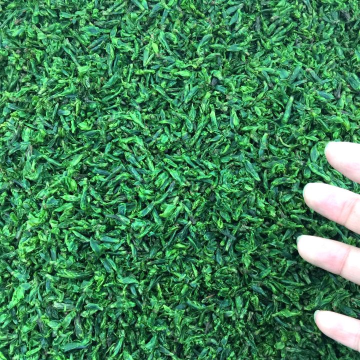 2023น้ำชาดอกไม้ขนาดใหญ่ชาใหม่มณฑลเสฉวนชิงซาน-yibin-ใบเล็กน้ำสีเขียว-kudingqianfun