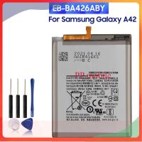 แบตเตอรี่ แท้ Original เปลี่ยนแบตเตอรี่ EB-BA426ABY สำหรับ Samsung Galaxy A42 4860MAh ส่งตรงจาก กทม. รับประกัน 6เดือน