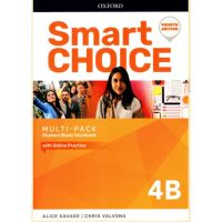 หนังสือ Smart Choice 4th ED 4 Multi-Pack B Student Book+Workbook (P) Free shipping  หนังสือส่งฟรี หนังสือเรียน ส่งฟรี มีเก็บเงินปลายทาง หนังสือภาษาอังกฤษ