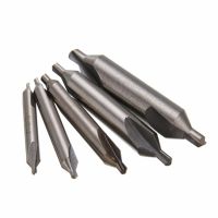 5/6Pc Hss รวม Center Drills 60องศา Countersinks Angle Bit Set 1.0Mm 1.5Mm 2.0Mm 2.5Mm 3.5Mm 4Mm 5Mm Metal Drill Bits Set