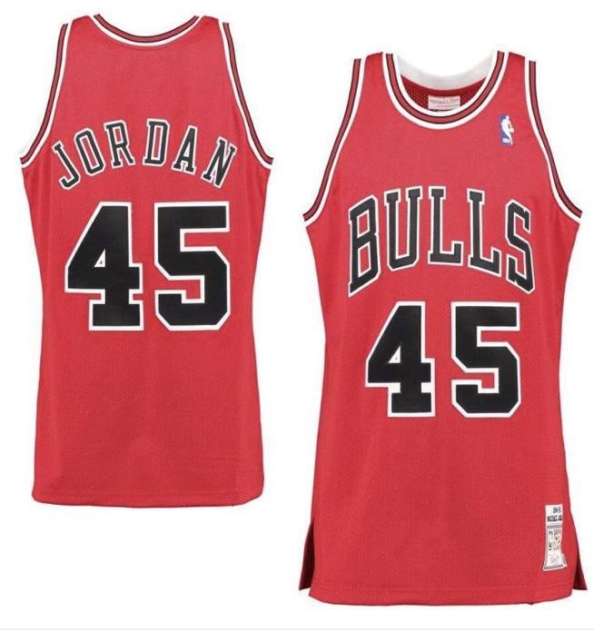 Men's Chicago Bulls Michael #45 Mitchell & Ness 1994-95 Homecoming