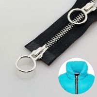 ㍿ 1PC Chunky Zipper Metal Zipper Open Ended Metal Zip Double Slider Jacket Long Zip DIY Sewing Garment Accessories Circle Sliders