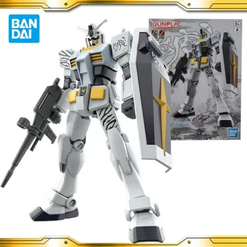 Bandai Original Gundam Model Kit Anime Figure RX-78F00 GUNDAM 1/48 Action  Figures Collectible Ornaments Toys Gifts for Kids