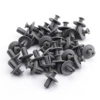 【CW】 40PCS Universal Car Fastener Mixing Door Trunk Rack Bumper Expansion Screw Threaded Nail Plastic Interior Clip Clasp