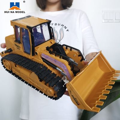 ◎❀ jiozpdn055186 1/16 2.4G Truck Bulldozer Dumper Tractor Big Scale Engineering Lighting Excavator Radio Controlled Car Boys